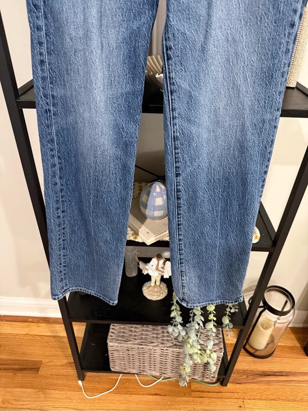 Pistola High Rise Straight Leg Jeans Medium Wash Size 26 - Picture 4 of 10